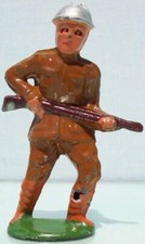 JAPAN HOLLOW CAST LEAD DIMESTORE SIZE C.K. JA28 DOUGHBOY AT THE READY 96 