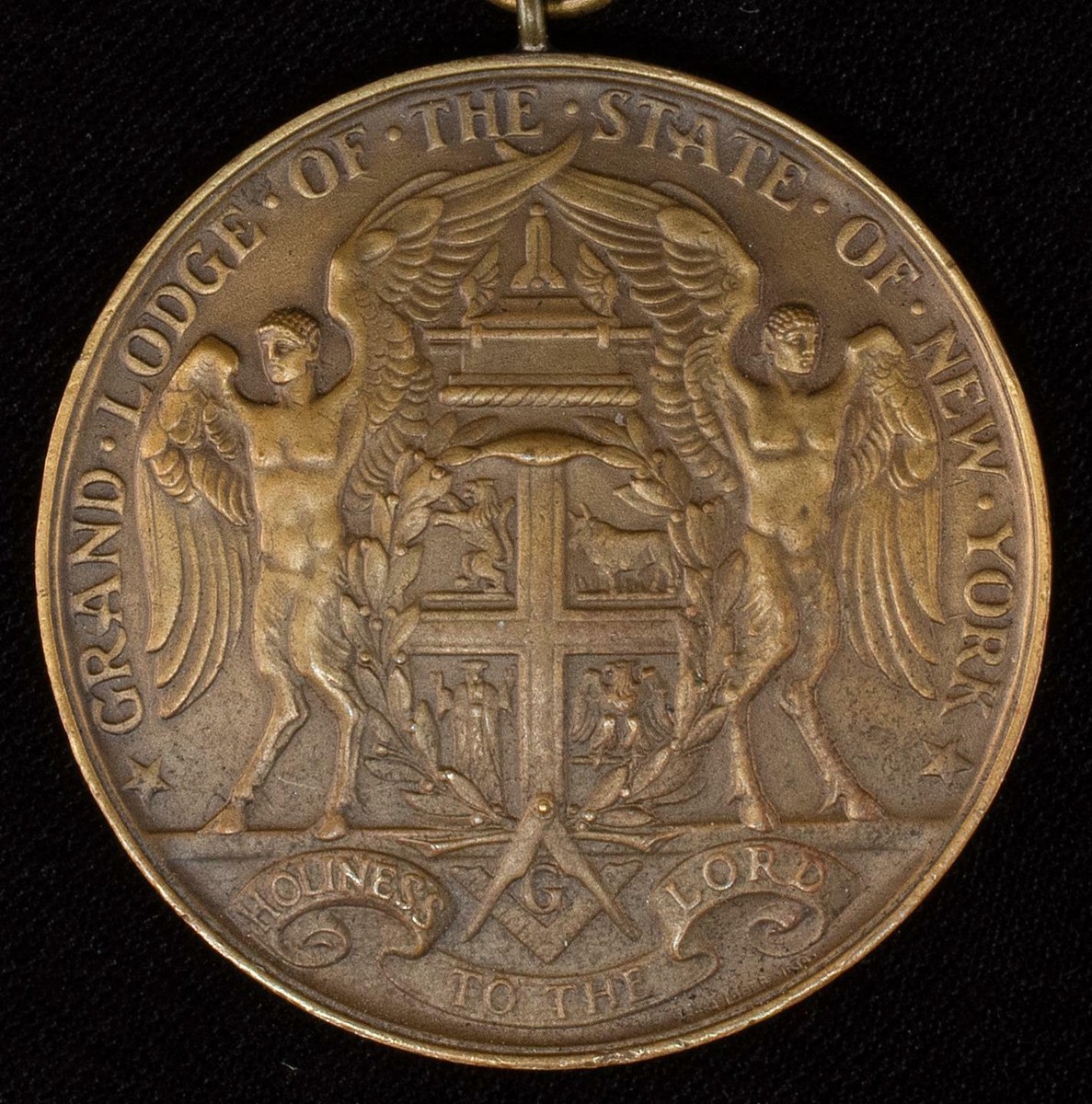 Masonic Grand Lodge Of New York 50 Year Medal Frank D. Winne | eBay