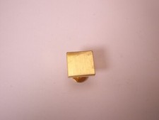 SINGLES 1 3/8" Gold Tone Vintage Formal Tuxedo Shirt Stud g56