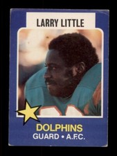 1975 TOPPS WONDER BREAD ALL-STAR #18 LARRY LITTLE MIAMI DOLPHINS