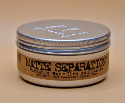 TIGI Bed Head for Men Matte Separation Workable Wax, 3 Ounce