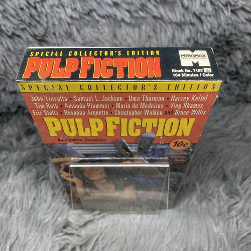 Pulp Fiction VHS Tape 1996 Special Collectors Edition Brand New Factory Sealed - Picture 5 of 7