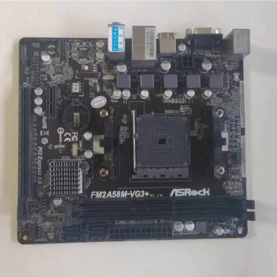 For ASRock FM2A58M-VG3+ Socket FM2+ DDR3 VGA Micro ATX Motherboard #E7