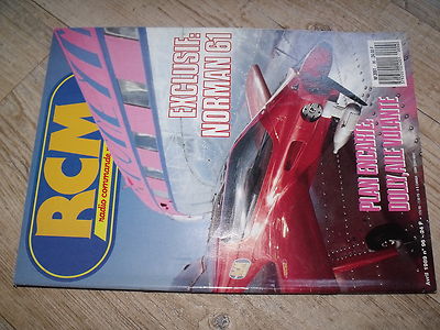 $$ RCM Magazine Inserted Plan Glider Dolly Plenator Uno Piper Super Club 25