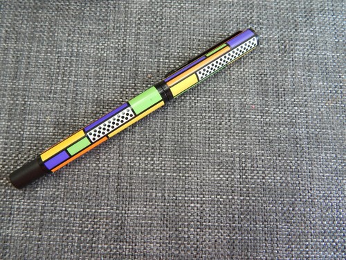 Vintage Vector Parker Pens Geometric Pattern USA New #2812 - Picture 2 of 5