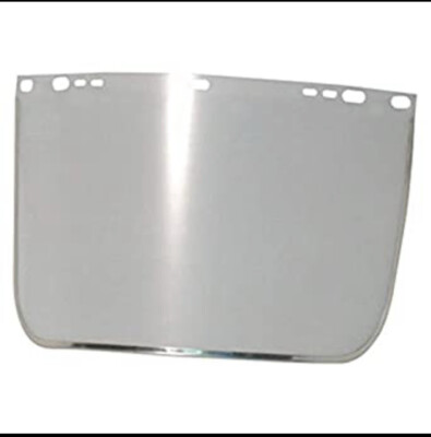 Box Of 10 Anchor Premium Quality Visor Face Shield Clear  9'' X 15-1/2'' 3440-B-CL