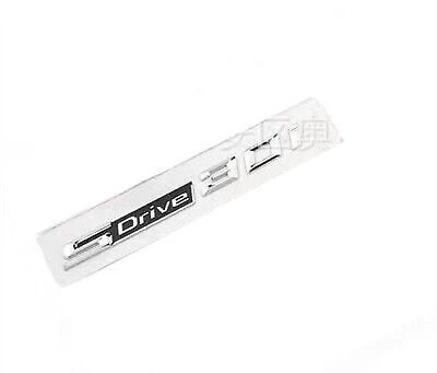 ABS cromado para BMW Serie X3 emblema X3+SDrive30i número letra insignia maletero trasero Foto 2 de 4