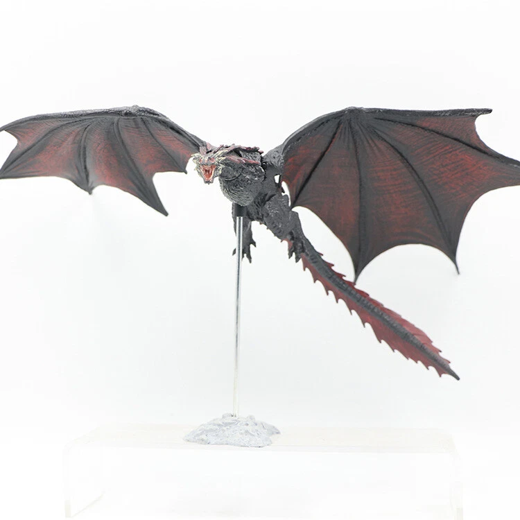 Juego de Tronos Daenerys Targaryen Dragón Negro Drogon Figura Estatua McFarlane Foto 2 de 4