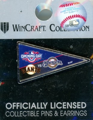 SF Giants Opening Day Pin Choice 34 Pins Various Years, Opponents