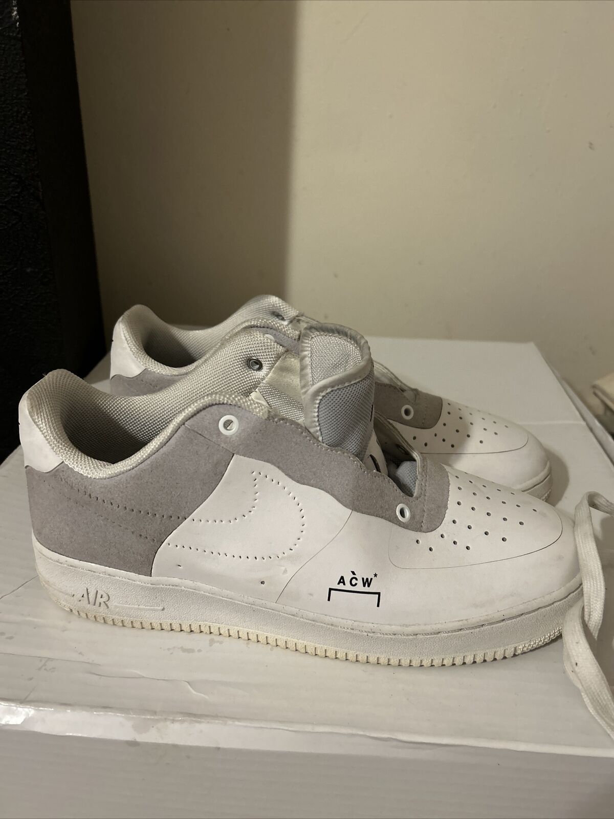 Size 9 - Nike Air Force 1 Low A-Cold-Wall White 2018 | eBay