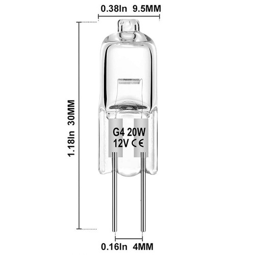 G4 G9 Halogen Bulbs Capsule 10W 18W 20W 25W 28W 33W 40W 60W Lamp Light 220V 12V - Picture 8 of 25