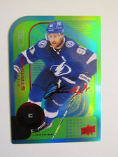 2022/23 MVP die cut red rainbow SCRIPT AUTO STEVEN STAMKOS 05/20