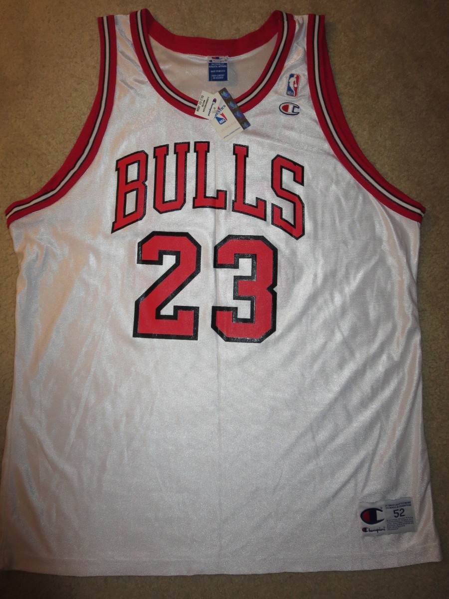 Michael Jordan #23 Chicago Bulls NBA Champion Jersey 52 2XL