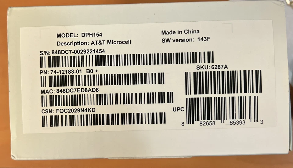 Cisco SCDPH1544UATT AT&T Microcell A Cisco Small Cell Signal Booster Tower...New - Image 4 of 4