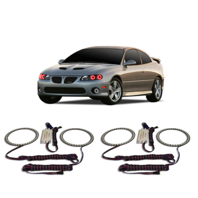 Bright Red Angel Eye Headlight Halo kit for Pontiac GTO 04-06