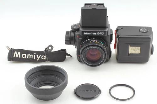 [MINT] Mamiya 645 Pro Film Camera Waist Finder WLF 80mm f/2.8 N Lens From JAPAN