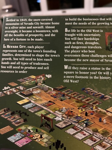 Rio Grande Games NEVADA CITY Board Game. Complete Excellent 2020 - Imagen 4 de 14