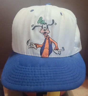 vintage goofy made in usa disney store baseball hat
