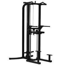 Titan Fitness Macchina per mento/pull-up e immersione assistita carica a piastra, nominale 400 libbre