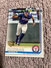 2019 Topps Series 1 Ronald Guzman 150th Anniversary Gold  Stamp #184