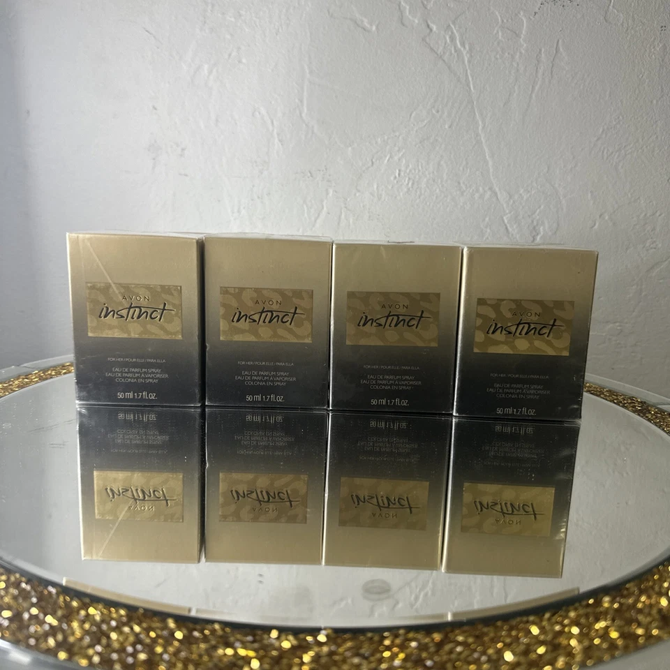 Avon Instinct For Her Eau EDP Spray 50 ml 1,7 oz Sellado Descontinuado X4 Foto 4 de 4