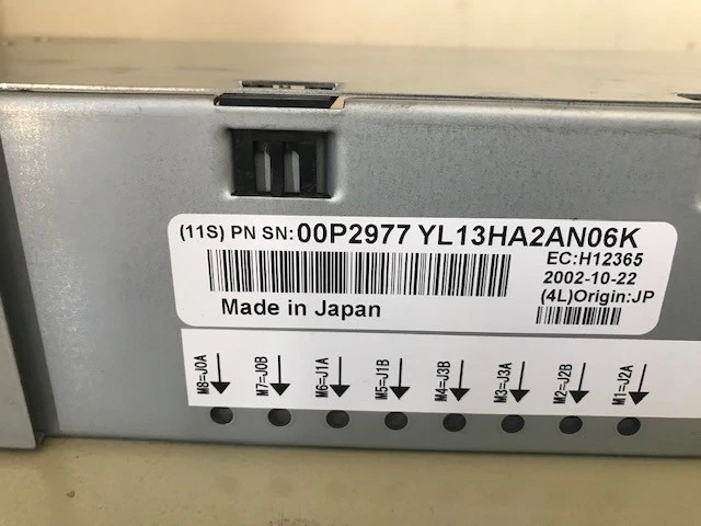 IBM 1GHz 2 WAY POWER 4 PROCESSOR 32MB L3 CACHE P/N: 00P2977 - Image 2 of 2