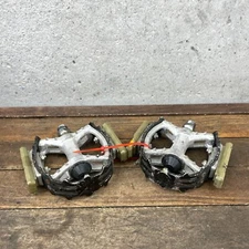 VP-747 Pedals 9/16 80s OG Mongoose ATB Old School BMX Bear Trap Heart Clover A4