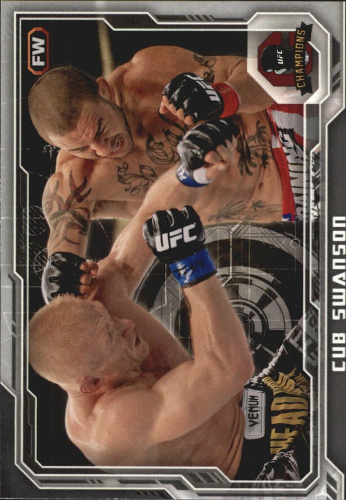 2014 Topps UFC Champions Silver #175 Cub Swanson