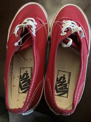 RARE 1980s Vintage Vans Made In USA Authentics Size Men's Size 6