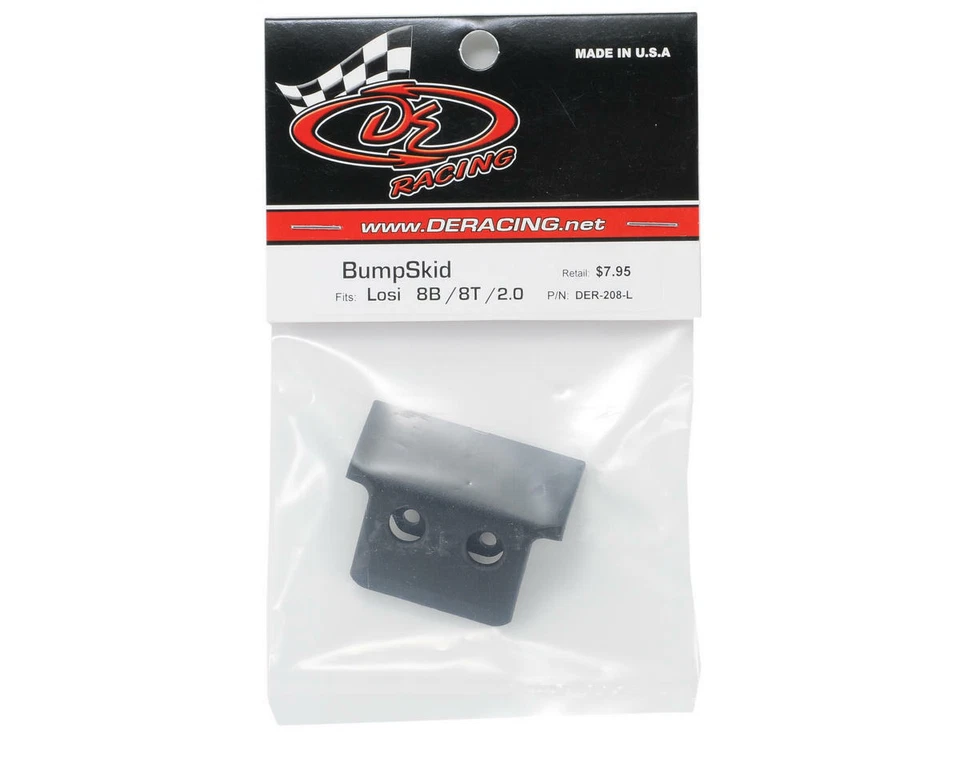 DE Racing BumpSkid (Losi 8ight/8T/2.0) [DER-208-L] Foto 2 de 2