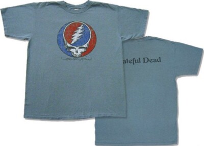 Grateful Dead Steal Your Face Distressed Shirt size 3XL - Looks 25 years Old