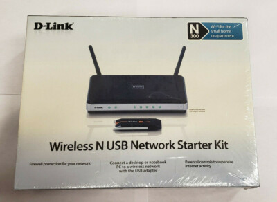 D-Link DKT-408 Wireless N USB Network Starter Kit 
