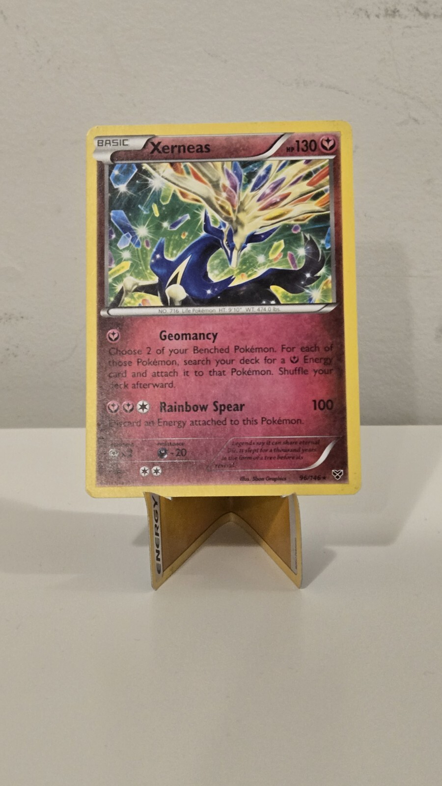 Pokemon TCG - Xerneas 96/146 XY Base Set LP+