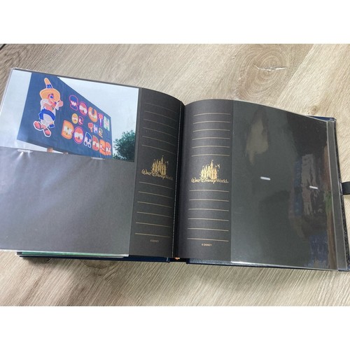 Disney Cinderella Castle Photo Album Scrapbook Souvenir w/ WDW Universal Photos - Picture 14 of 18