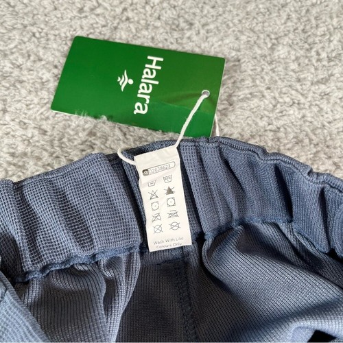 Halara NWT Women's Blue Wide Leg Work Pants Size Large Tall - Picture 5 of 10