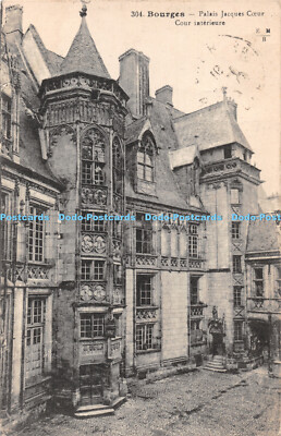 R431147 Bourges 304 Palais Jacques Coeur Cour interieure E M B Carte Postale 191
