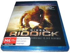 Riddick - Vin Diesel - New Sealed Blu-Ray - Super Rare Aus Release