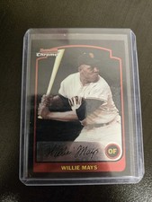 2003 Bowman Chrome WILLIE MAYS Card #351 San Francisco Giants
