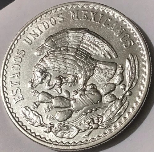 Photo of a 1948 Mexico Un Peso Silver from an eBay listing that sold on Jul 22, 2026