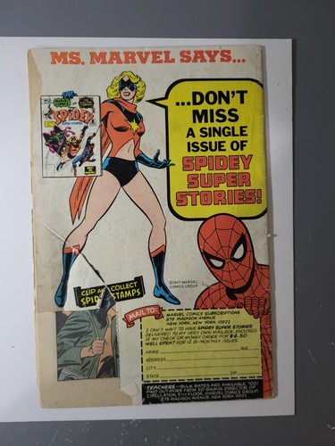 Spidey Super Stories (5) lotto fumetti numeri 4-22-24-28-32 Marvel 1975 - Foto 7 di 17