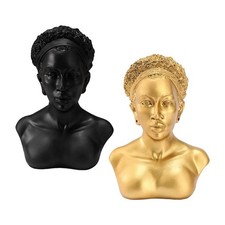 Buste de présentation de bijoux et colliers, mannequin pour chambre à