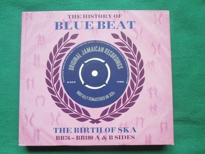 HISTORY OF BLUE BEAT - BIRTH OF SKA - BB76-BB100 A & B SIDES - 3 X CD