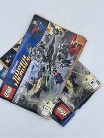 Lego DC superheroes General Zod&rsquo;s Spaceship Set Missing Hat And Jeep