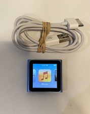 Apple iPod Nano 6th Generation Blue 16 GB UP VOLUME BUTTON ISSUE