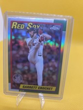 2025 Topps Chrome Update Series - 1990 Topps Baseball Garrett Crochet #90CU-11