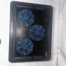 HAVIT HV-F2056 15.6 inch-17 inch Notebook Cooling Pad 3 Fans USB - Black 1682