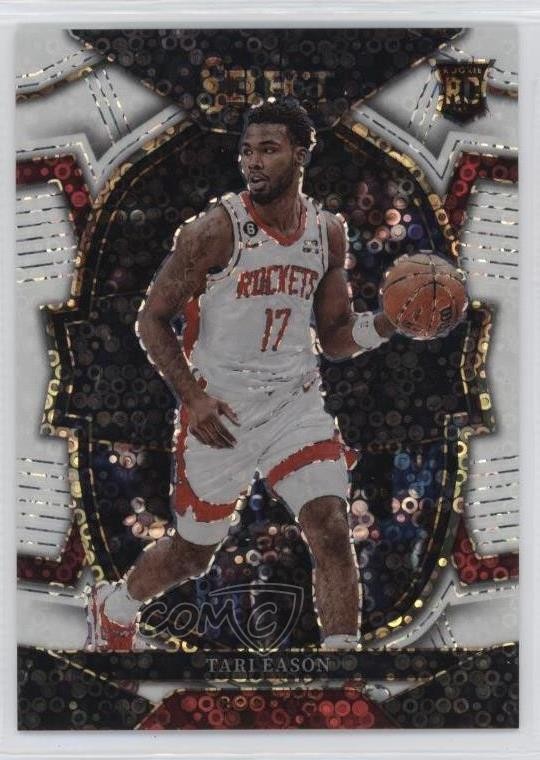 2022 Panini Select Concourse White Disco Prizm 73/75 Tari Eason Rookie RC 18e5