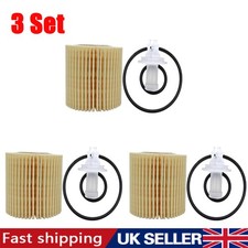 3x Engine Oil Filter For Toyota Auris Prius Verso Lexus CT200h NX200 04152-37010