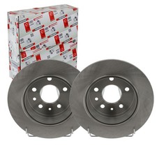 2x FERODO 279mm BREMSSCHEIBEN VOLL HINTEN passend für MERCEDES /8 123 CABRIOLET 