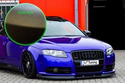 Spoiler Frontspoiler mit Wings aus ABS für Audi A4 + S4 B7 mit S-Line OEM Optik